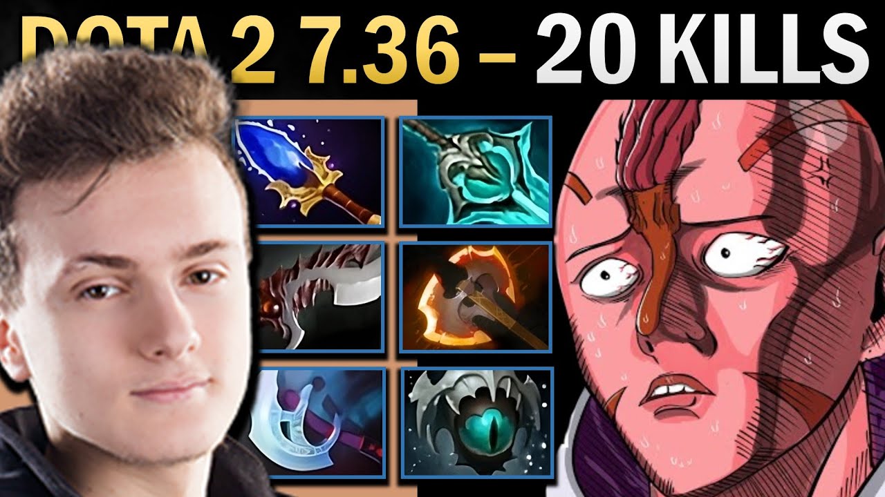Anti-Mage Gameplay Miracle with 20 Kills and 1200 XPM - Dota 7.36