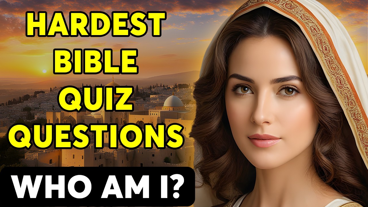 WHO AM I? 25 BIBLE QUESTIONS ABOUT CHARACTERS IN THE NEW TESTAMENT TO TEST YOUR BIBLE KNOWLEDGE
