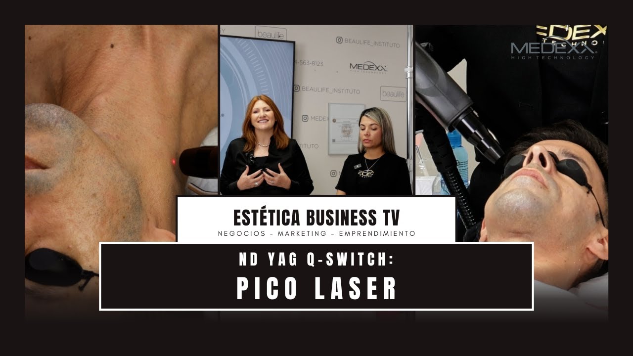 Episodio #4 Pico Laser marcas Post Acné e Hiperpigmentación con ND YAG - Estética Business TV
