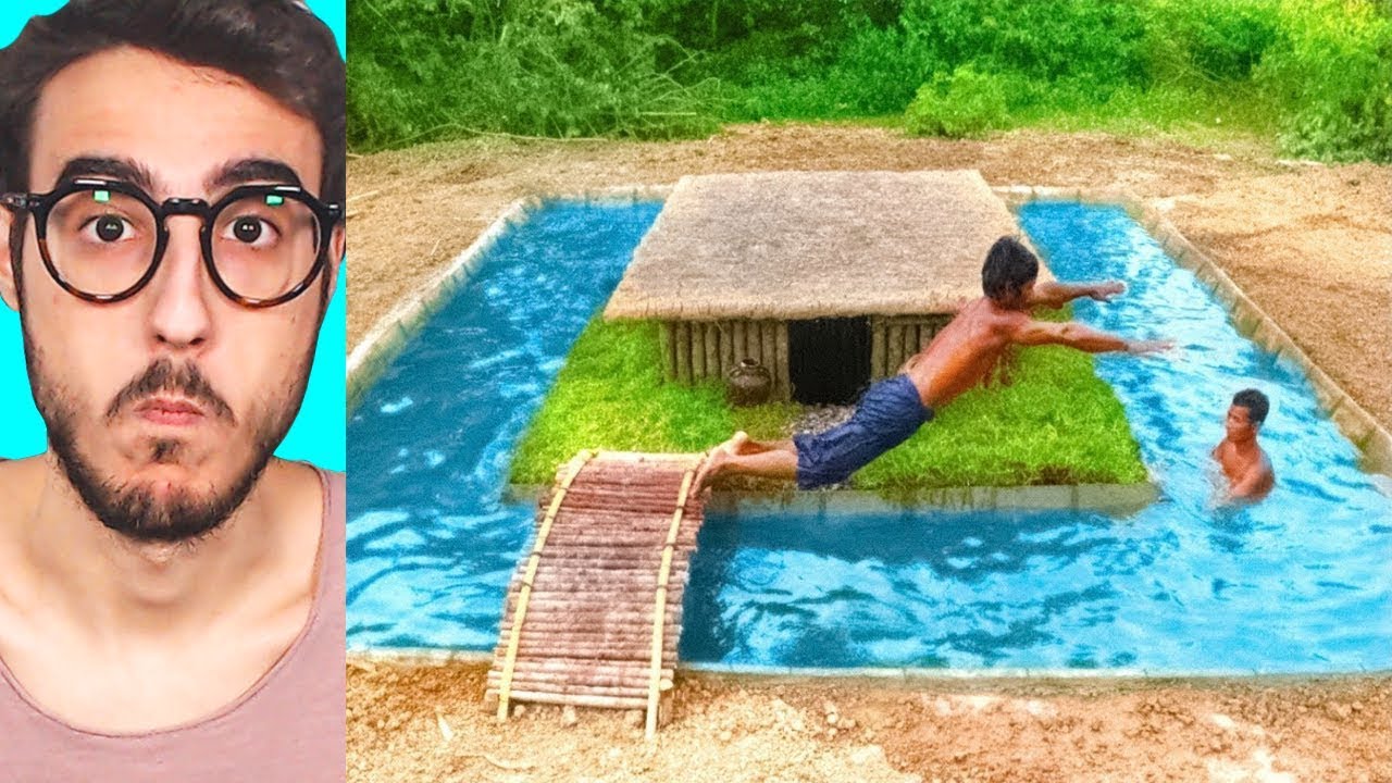 HANNO COSTRUITO LA MIGLIORE CASA PISCINA SEGRETA! *WOW*