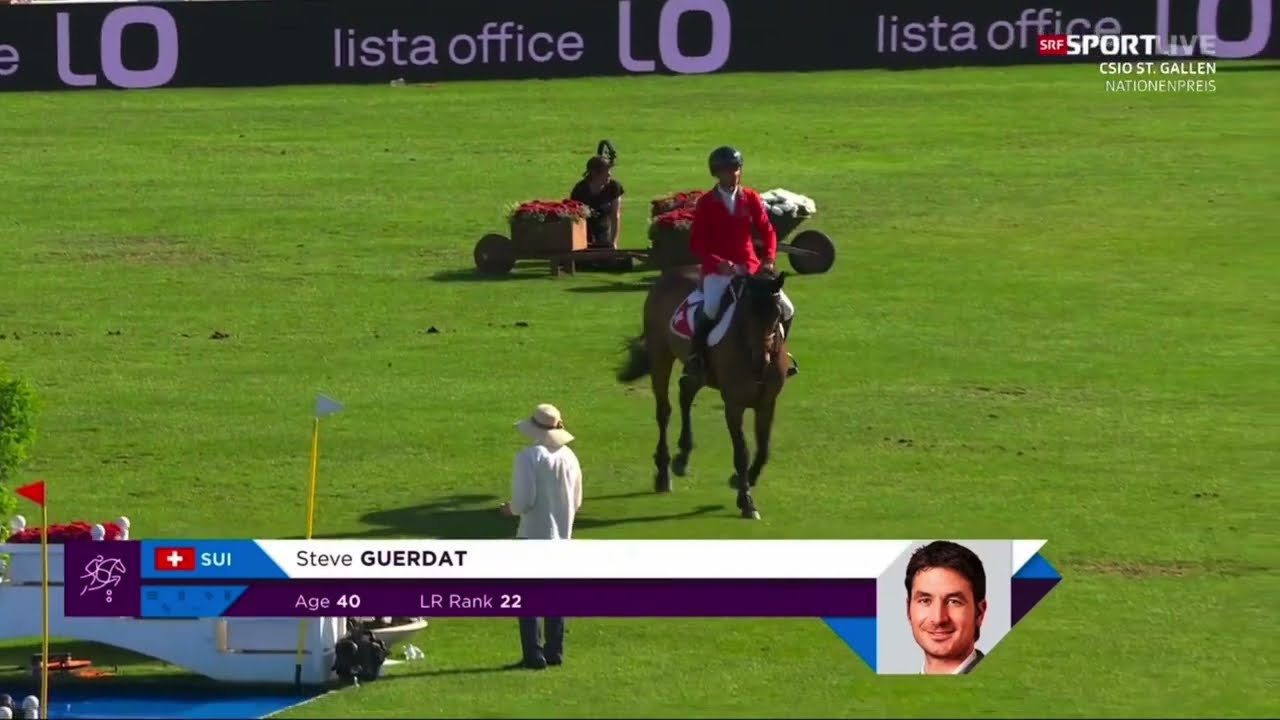 Steve Guerdat & Venard de Cerisy - CSIO St.Gallen - FEI Nations Cup 2023