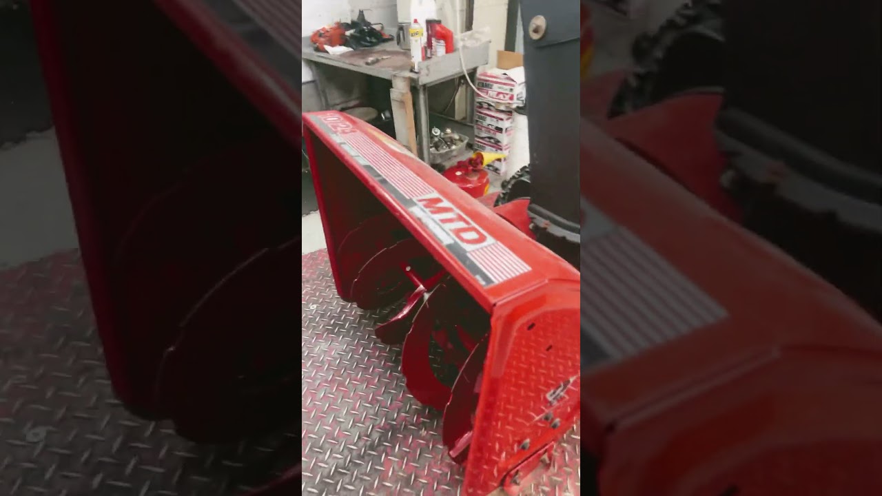 How to fix a snow blower that surges! Tecumseh 10hp 