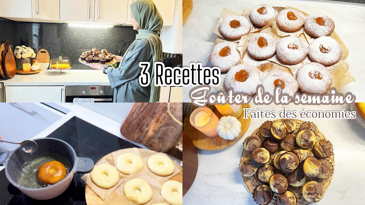 Goûter de la semaine|| faites des économies avec moi 💶