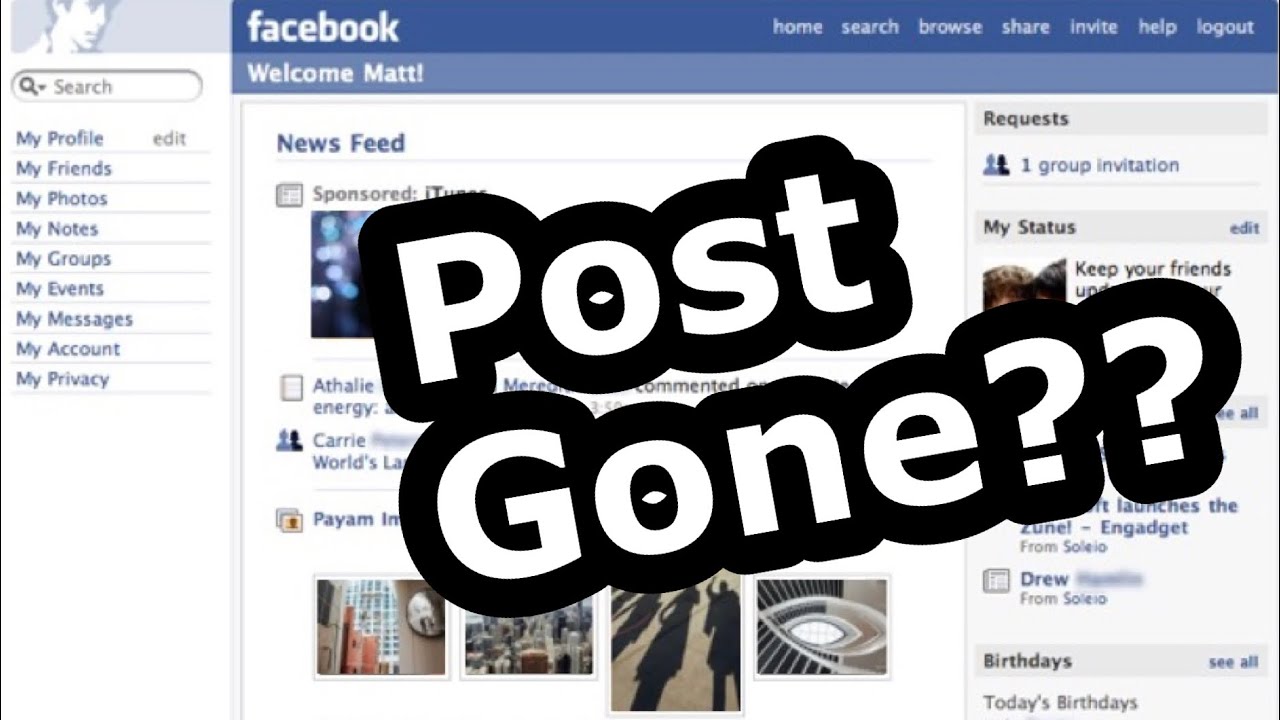 Моя публикация в группе Facebook не отображается?