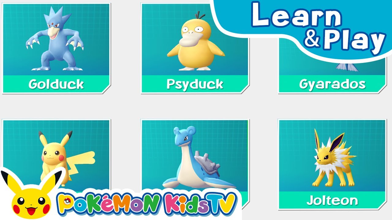 Pok&eacute;mon Quiz | Learn & Play with Pok&eacute;mon | Pok&eacute;mon Kids TV