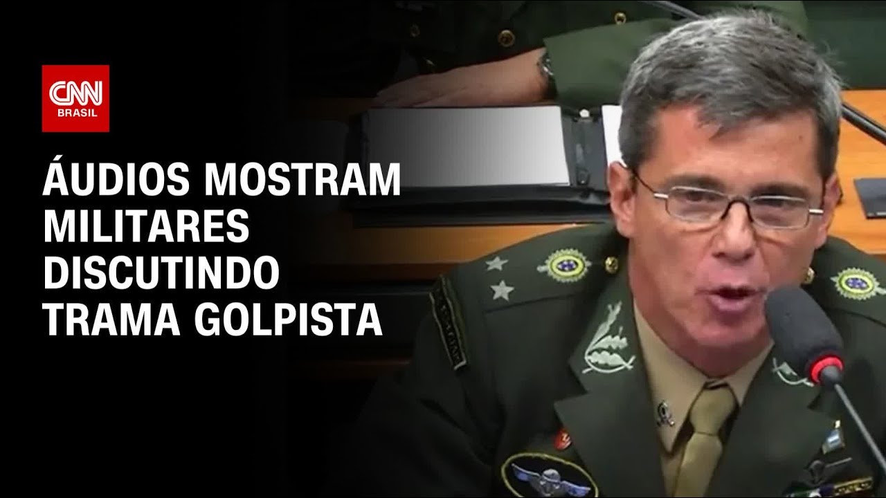 Áudios mostram militares discutindo trama golpista | CNN PRIME TIME