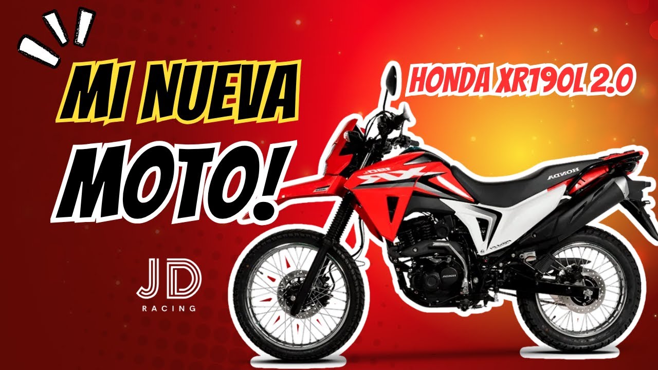 ¡Por fin tengo MI HONDA XR190L 2.0! 🚀 Primer recorrido y primeras impresiones 🔥