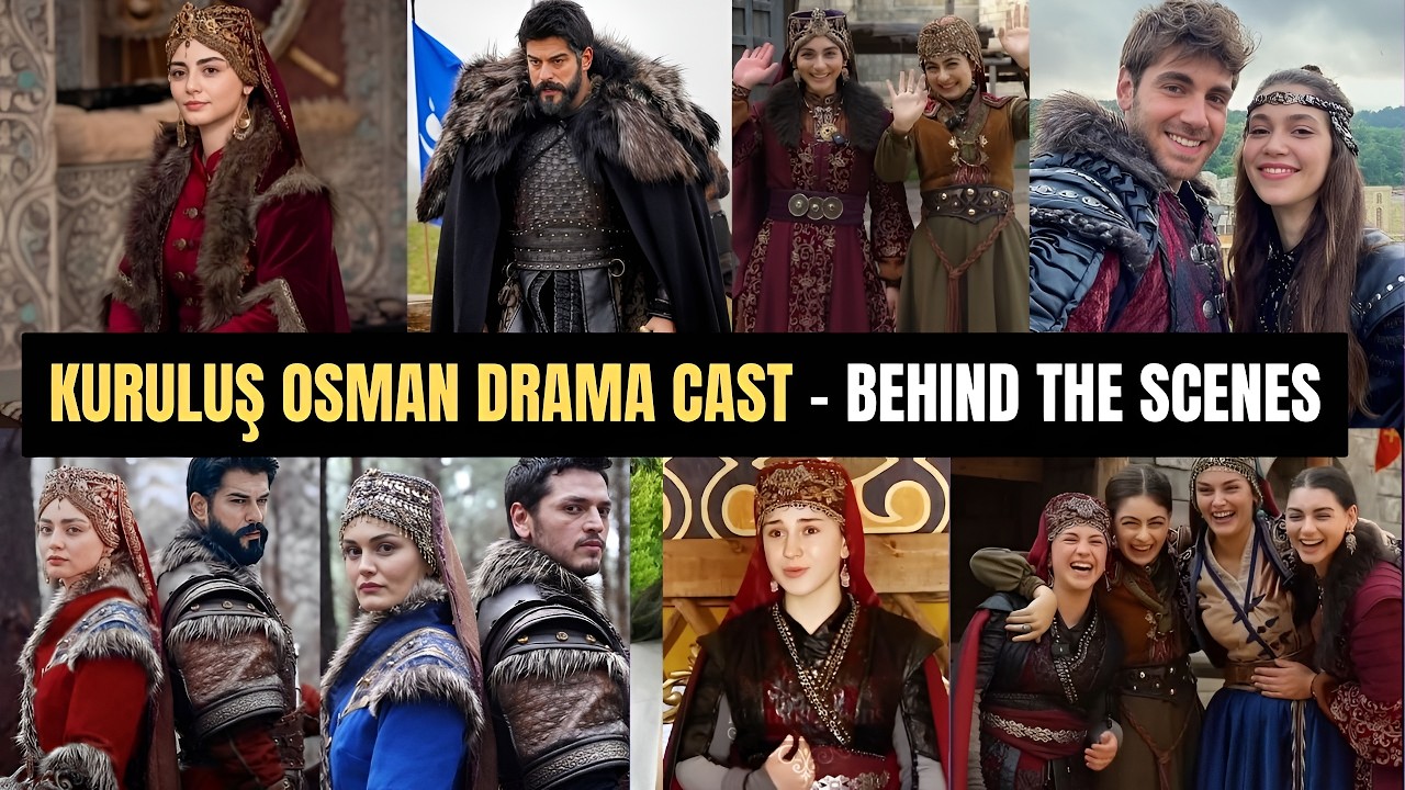 Kuruluş Osman Drama Cast Behind the Scenes 🎥✨ | Exclusive BTS Moments 💥🔥