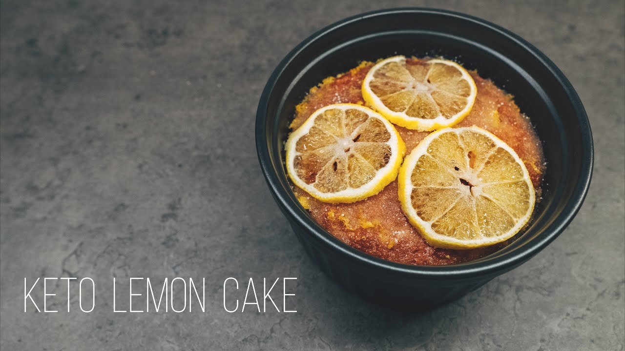 Moist Lemon Cake | Low Carb | Keto Diet