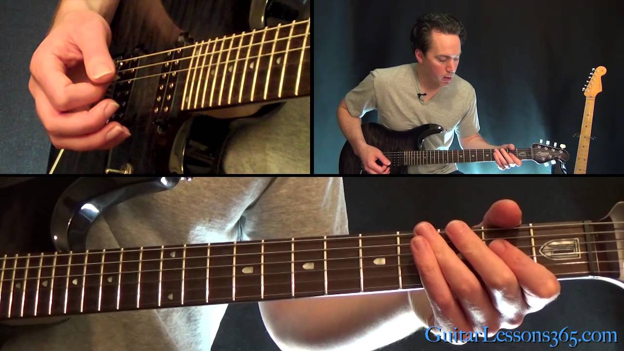 Sad But True Guitar Lesson Pt.2 - Metallica - All The Riffs