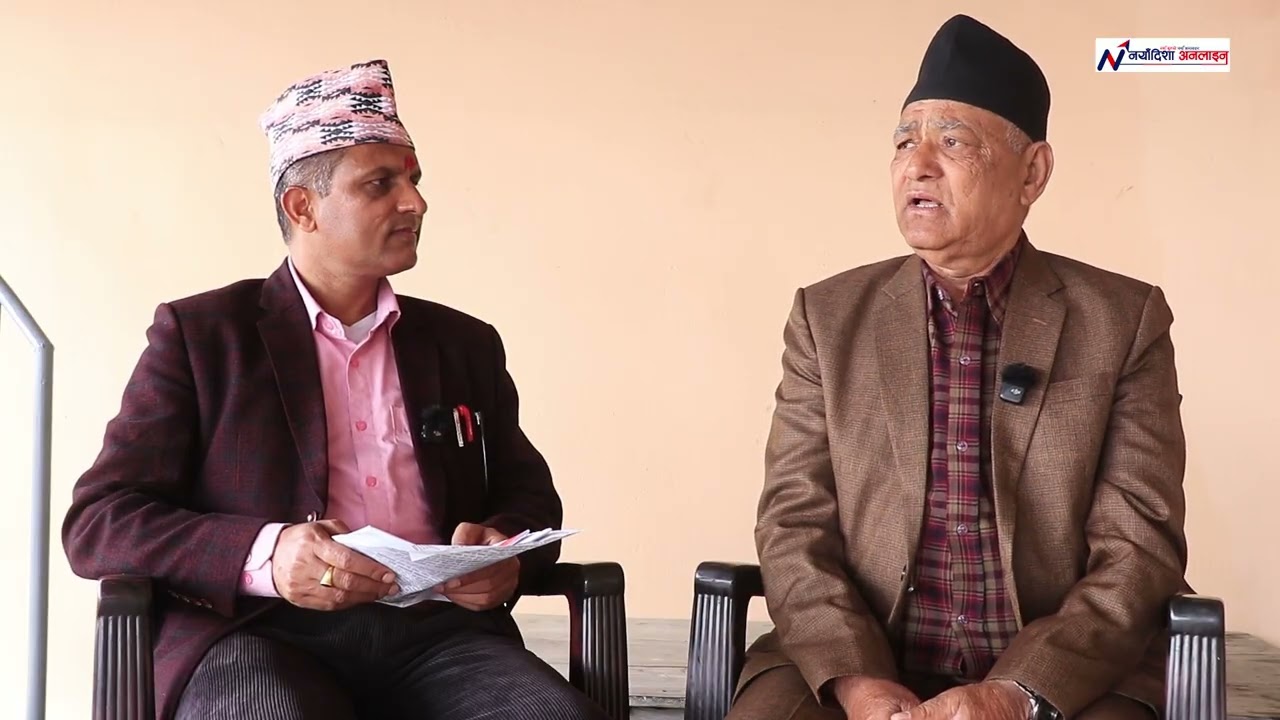 राजमाे रुपन्देही क्षेत्र  नम्वर २ का उम्मेदवार रुकबहादुर पराजुली ।