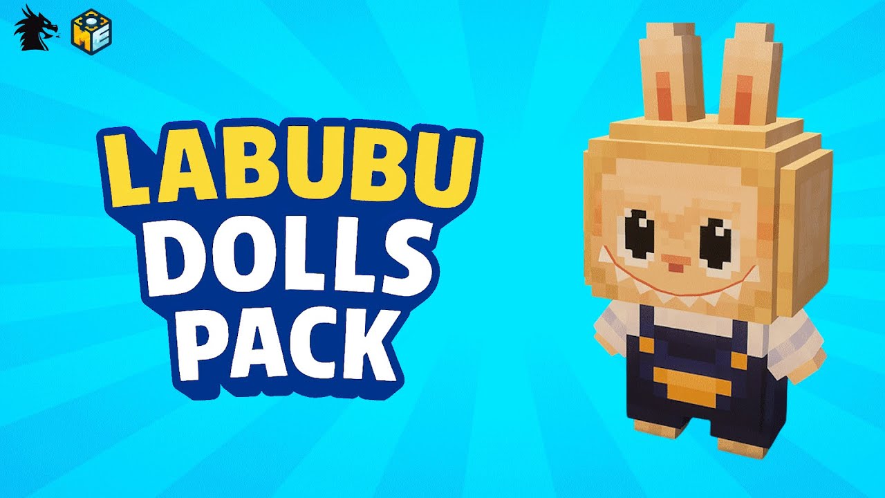 Showcasing Labubu Dolls  - Mischievous Minecraft Mob Model!