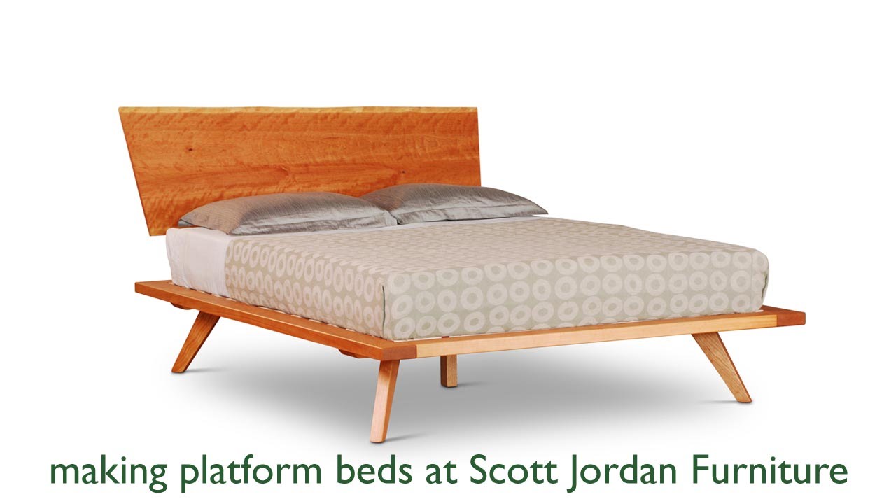 Scott Jordan Furniture Makes Platform Beds.