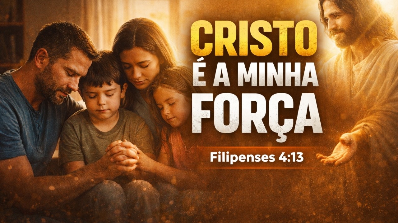 Dia 6 - ORAÇÃO DA MANHA | TUDO POSSO NAQUELE QUE ME FORTALECE | Filipenses 4:13 Para a Sua Família