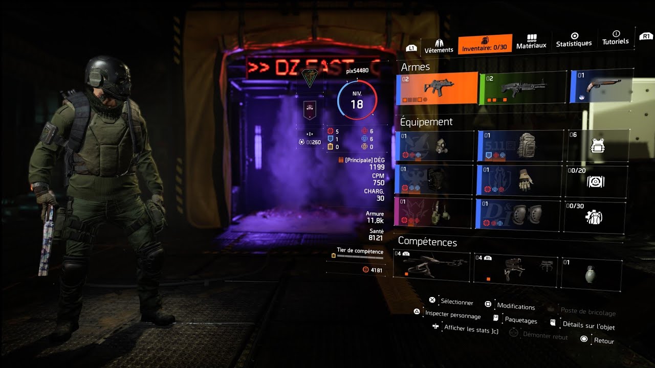 THE DIVISION 2 DZ EXTRACTION 