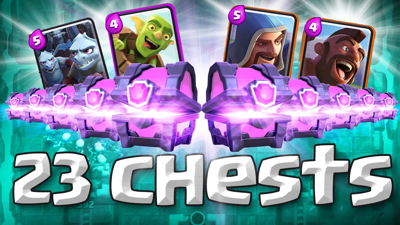 23 MAGICAL CHESTS  ::  Clash Royale   :: EPIC OPENING  ::  I GOT WHAT I WANTED!