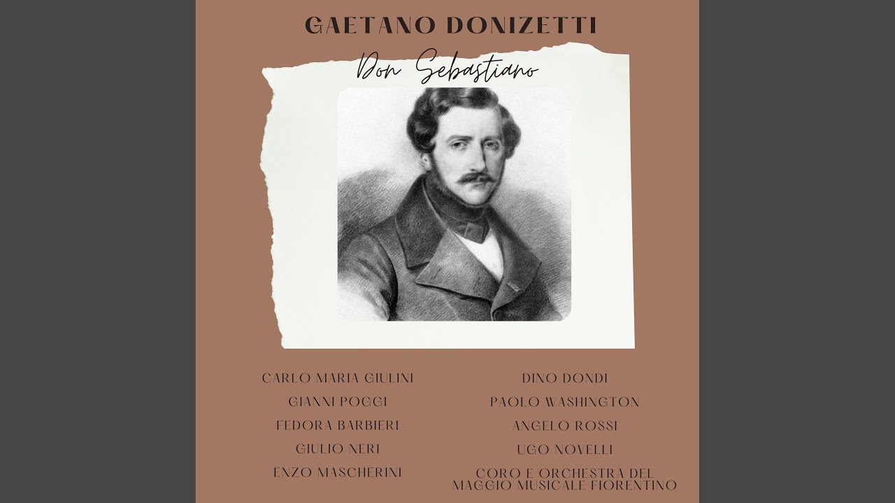 Don Sebastiano : Act II - Terra adorata de' padri miei