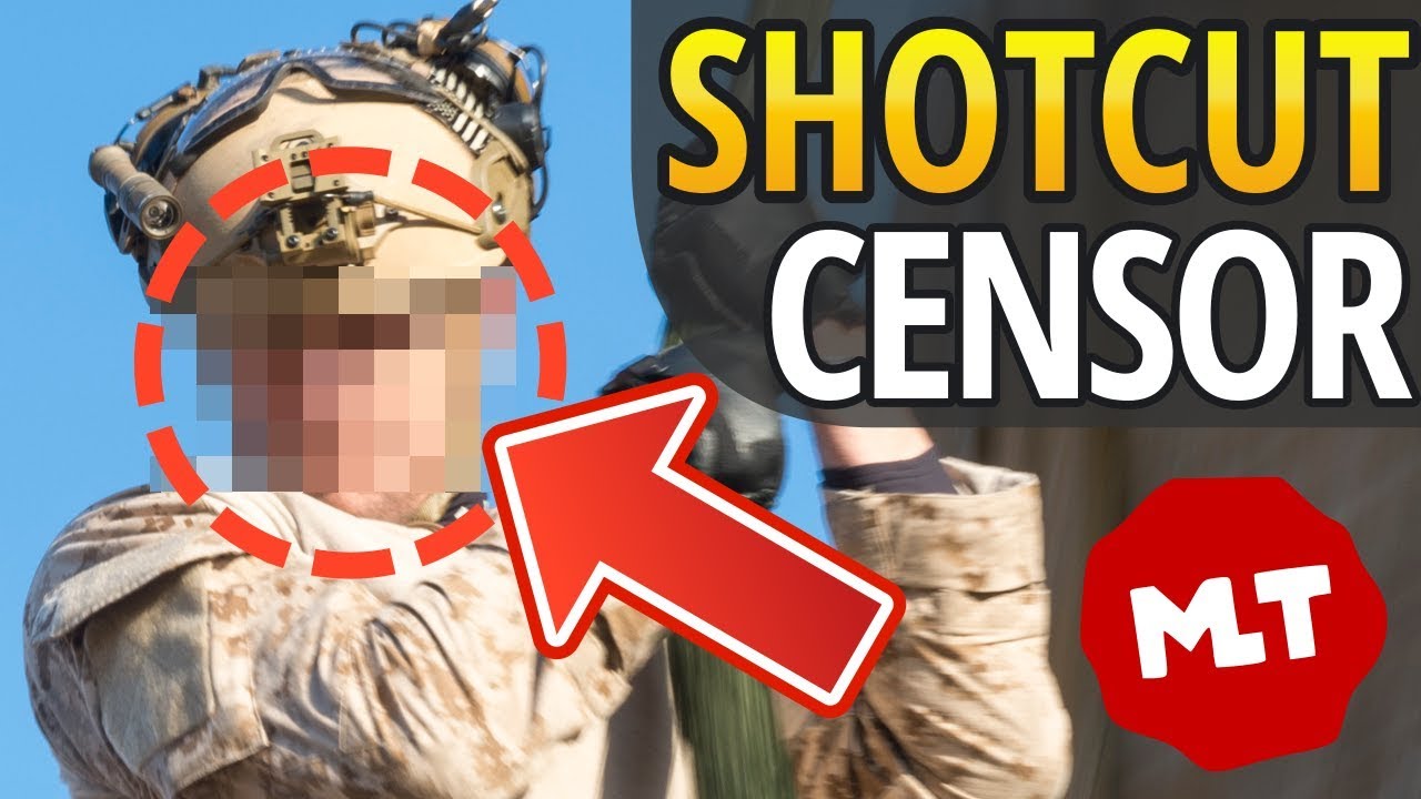 Как сделать лица в Shotcut (мозаика или размытие)