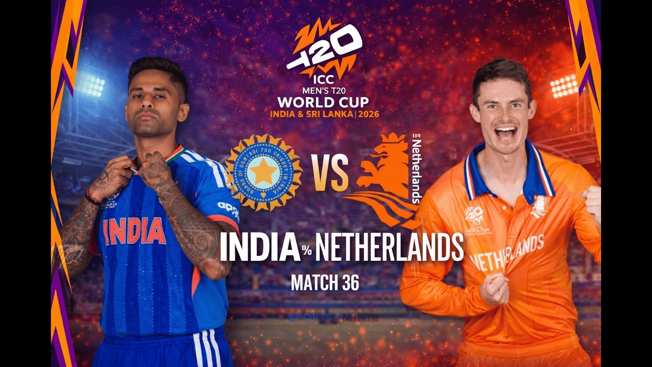 Dube Power Show  | IND vs NED | T20 WC 2026 Highlights | Dube Storm!