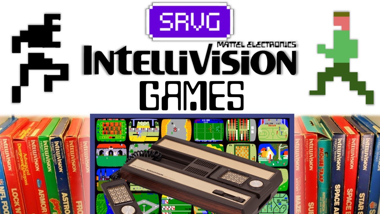 Top Best Favorite INTELLIVISION GAMES - SRVG Collection