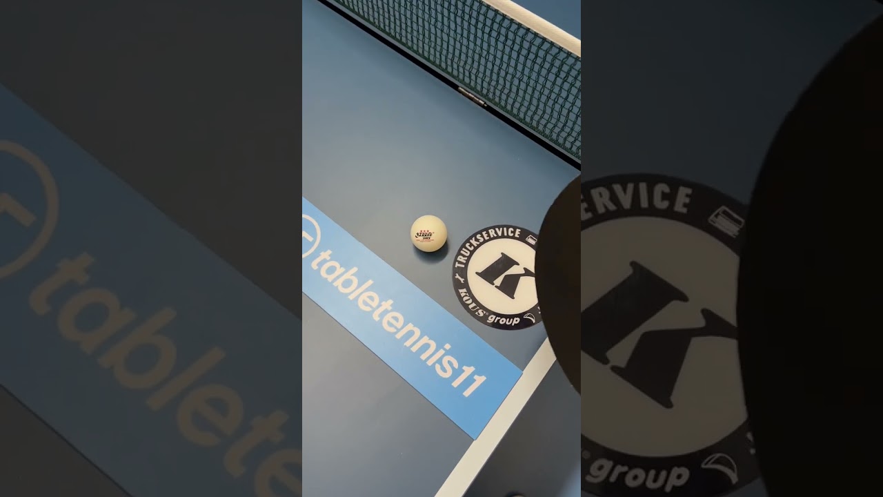 DHS tacky hurricane 🌀 rubbers simply in another level #tabletennis #training @gre78 @Tabletennis11