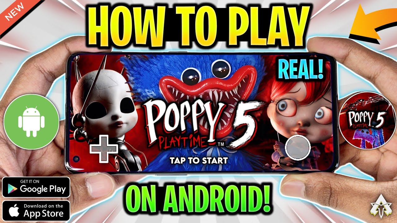 НОВИНКА 🔥 Как играть в Poppy Playtime Chapter 5 на мобильном телефоне | Настоящая Poppy Playtime ...
