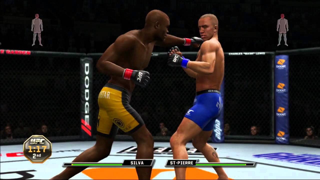 UFC Undisputed 3 Gameplay ~ Anderson Silva vs George St.Pierre