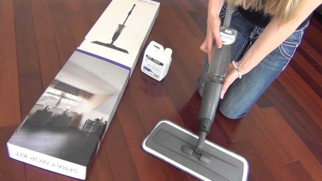 SPRAY MOP 3 jednoduch&eacute; kroky na ochranu podlahy
