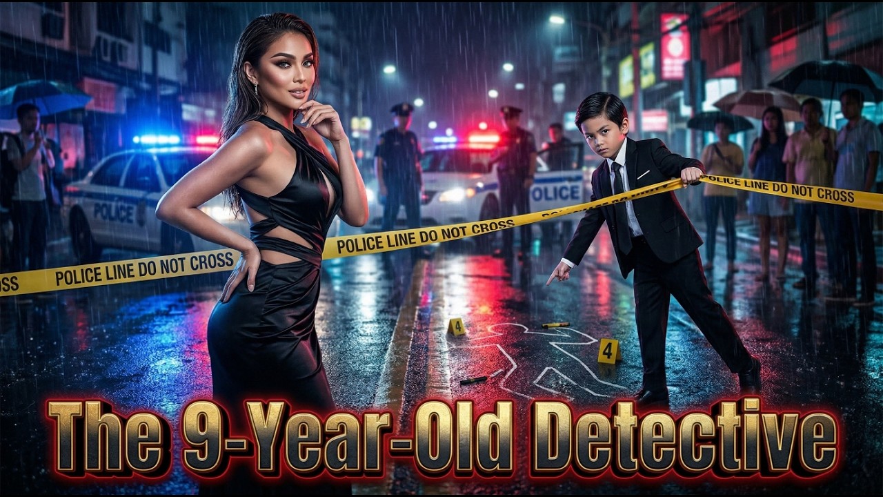 The Police Couldn’t Solve the Case… Until a 9-Year-Old Genius Spoke! 😳🕵️‍♂️⚡