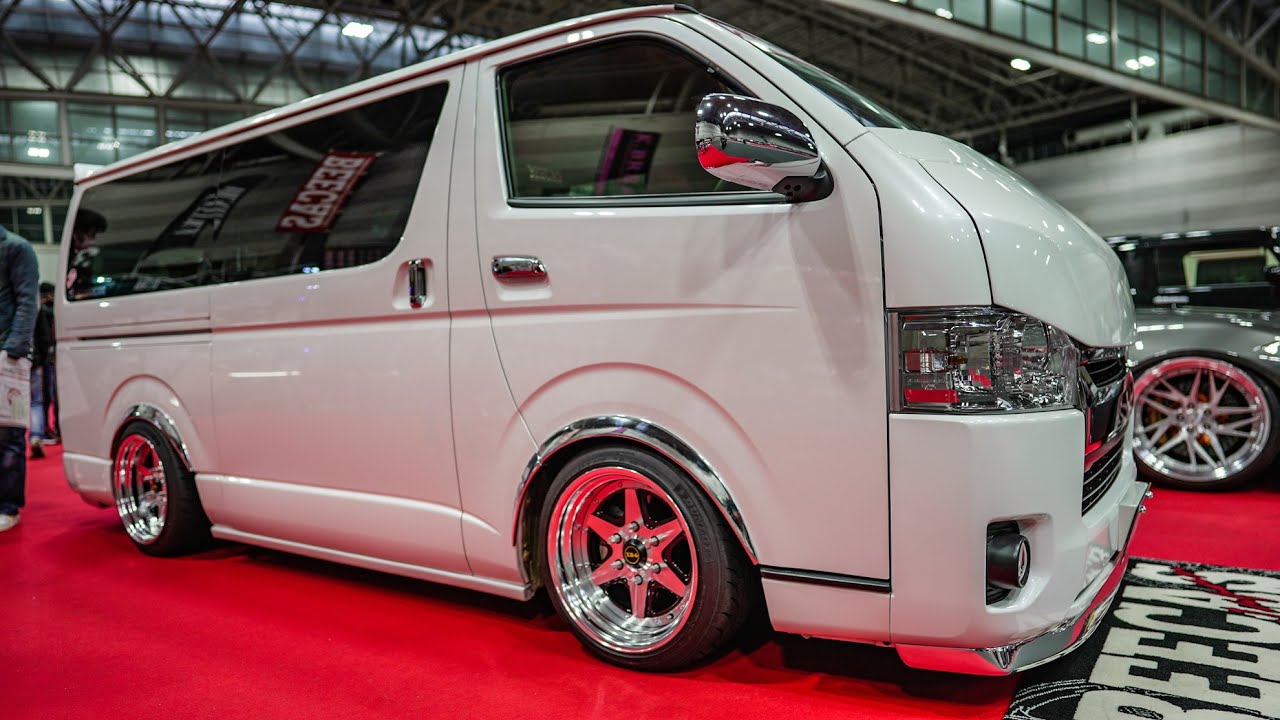 BEECAS TOYOTA HIACE Custom ビーキャス  ハイエース カスタム - NAGOYA AUTO TREND 2021 オートトレンド2021