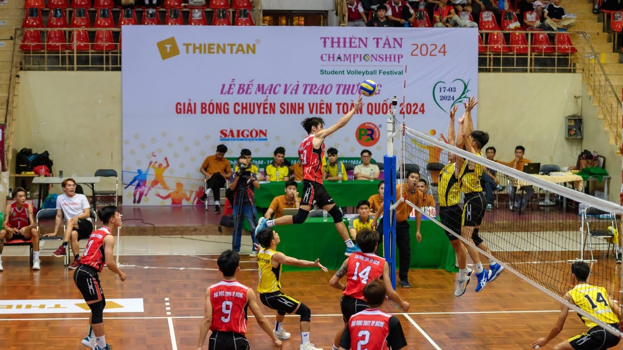 Trận chung kết:  GIẢI BÓNG CHUYỀN SINH VIÊN TOÀN QUỐC 2024. Đại học TDTT TPHCM & Đại học SPKT TPHCM