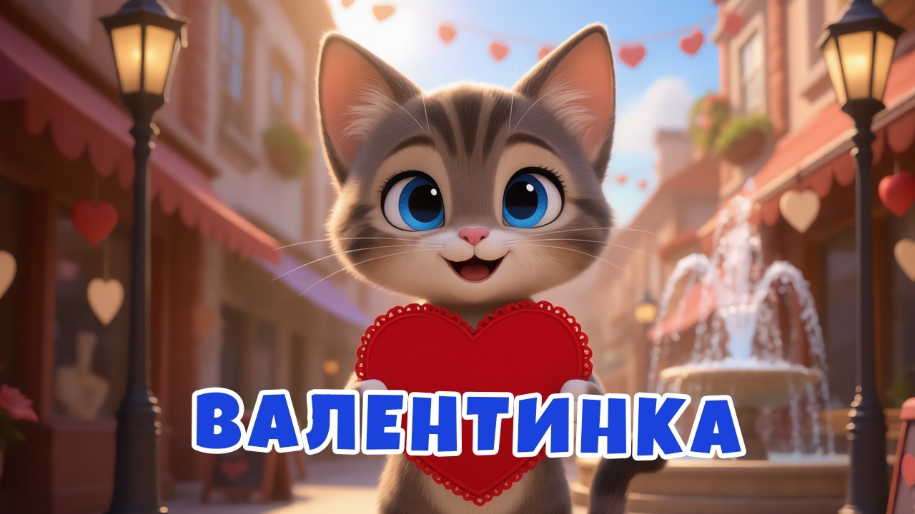ВАЛЕНТИНКА - З Днем Святого Валентина | Дитячі пісні українською | ЛЯ-ЛЯ ЛЕНД TV