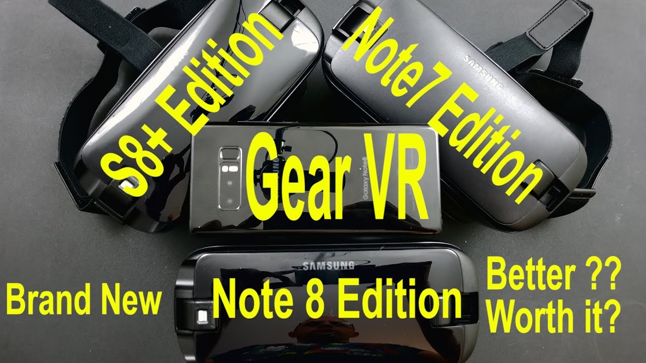 Обзор Samsung Gear VR 2017 Note 8 Edition с контроллером и игрой на Note 8