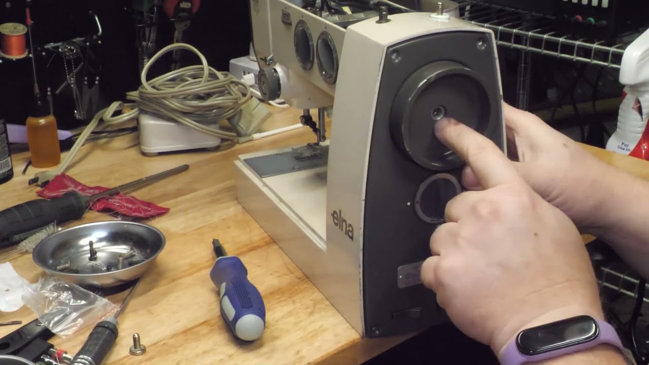 Elna Lotus SP Hook Gear Replacement