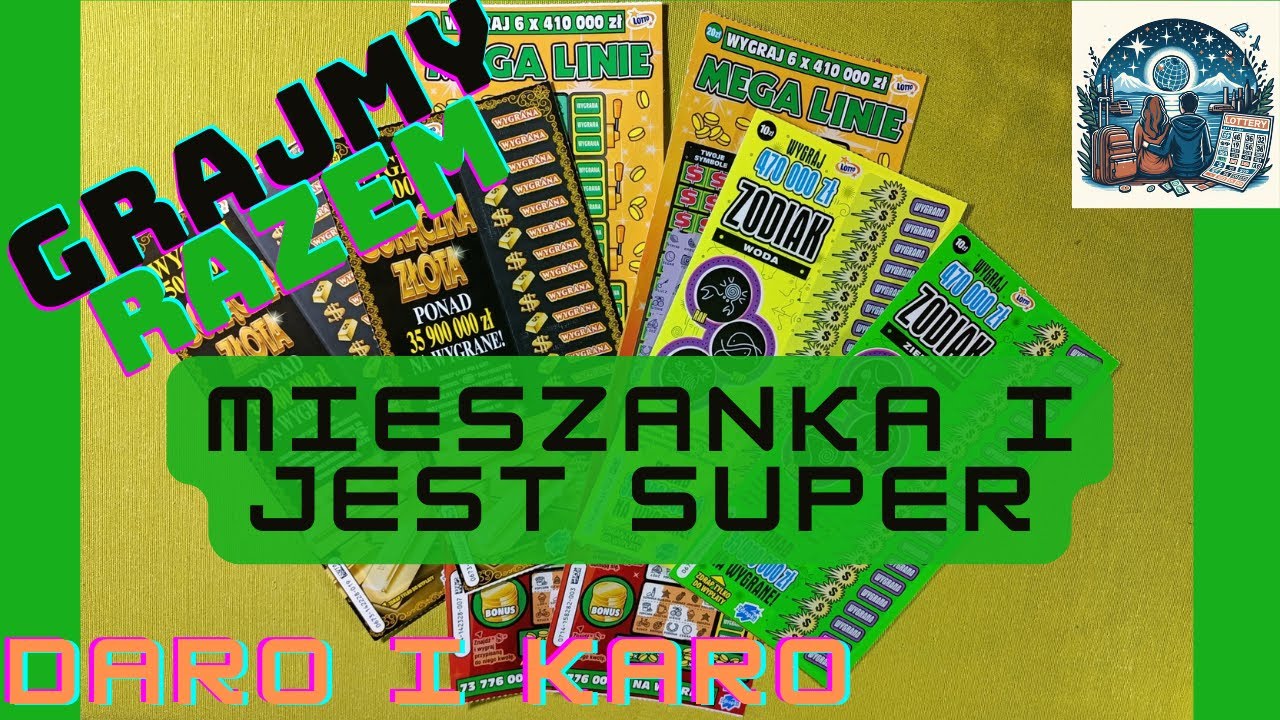 Daro i Karo zdrapkują💑. Mieszanka i jest super  😁🤑💪👌. ODC #48 #lotto #zdrapki #scratch