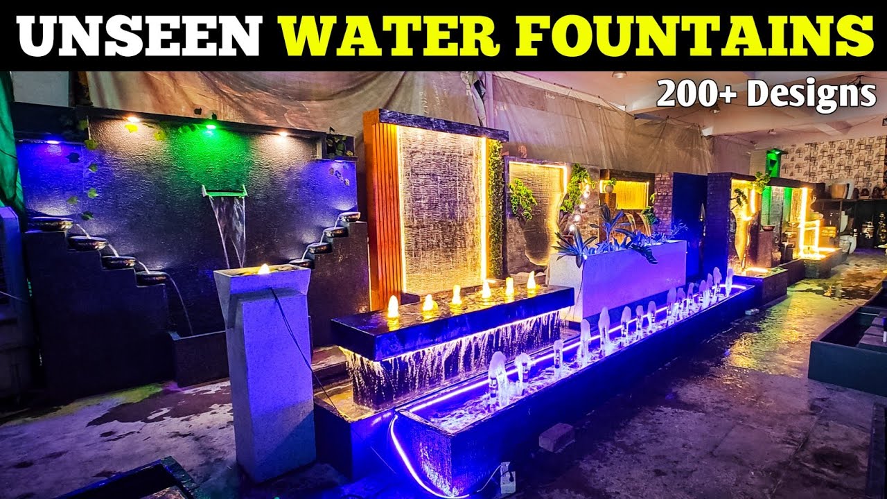 Unseen Collection Of Water Fountains For Home Office Garden in Cheapest Decor Market in Delhi