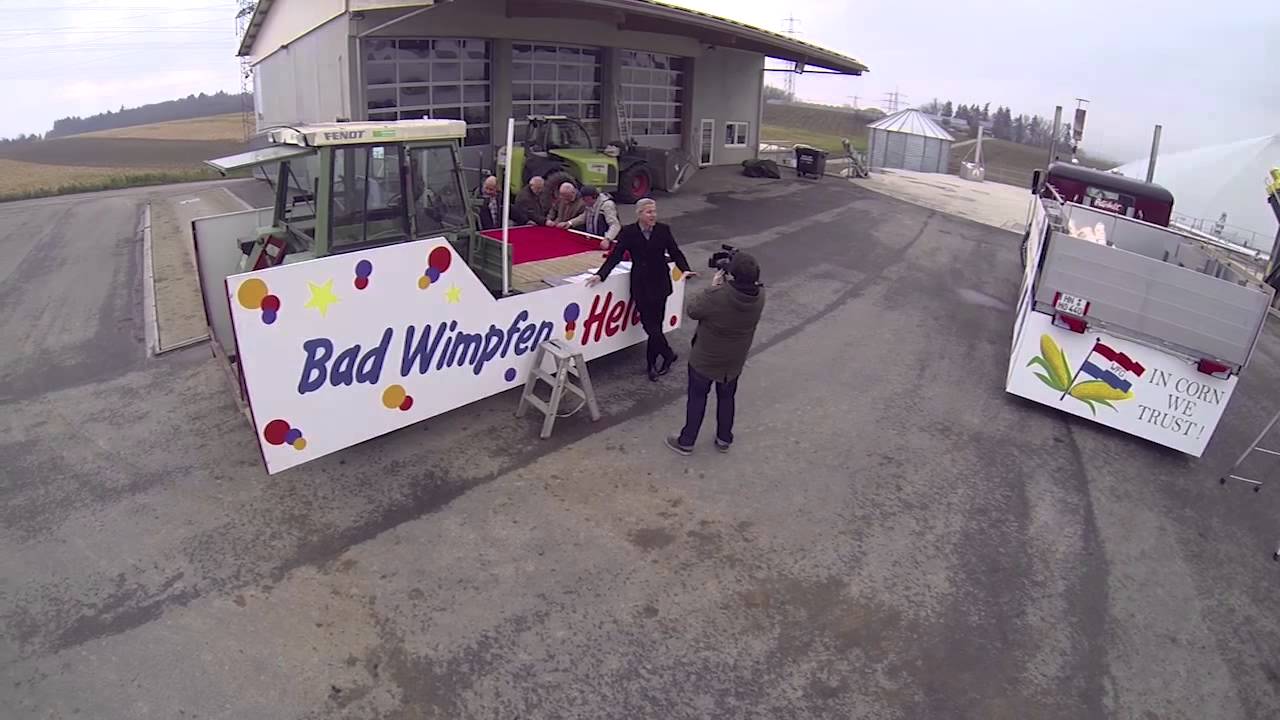 Umzugsvorbereitungen Faschingsumzug Bad Wimpfen 2014