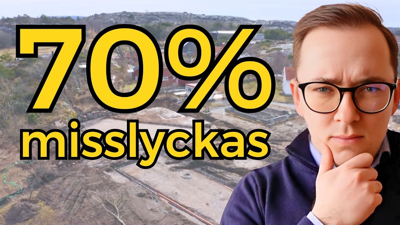 Varför 70 % av förstagångsbyggare går över budget?