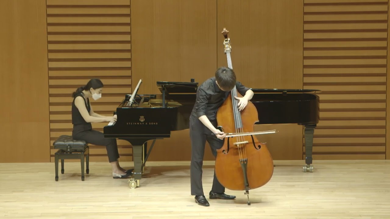 Dragonetti doublebass  concerto in A major 1mov. (siheon Ryu doublebass , 유시헌)
