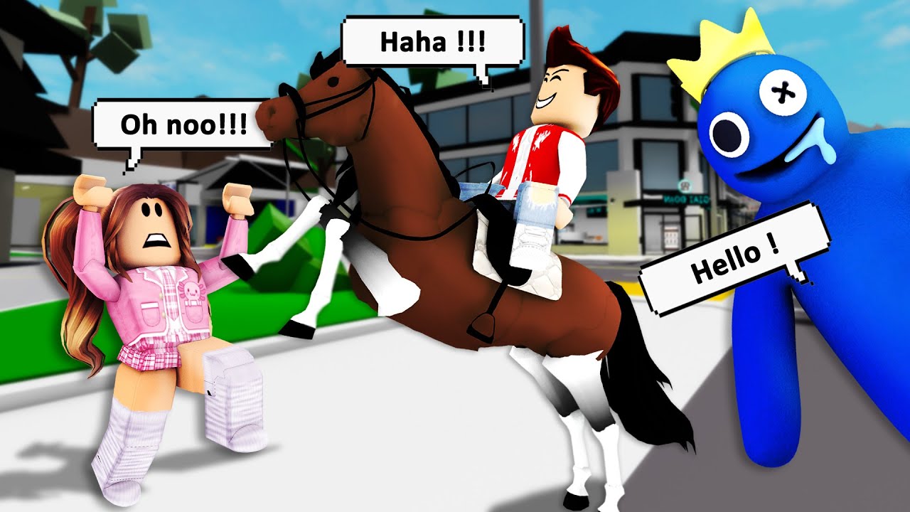 ROBLOX Brookhaven 🏡RP - FUNNY MOMENTS: Tim & The Crazy Horse
