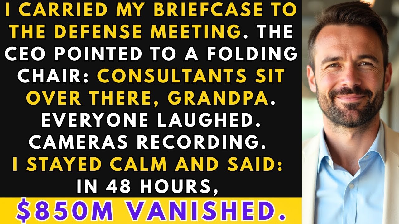 CEO Pointed To A Folding Chair — 48 Hours Later, $850M Vanished Overnight | Office Revenge