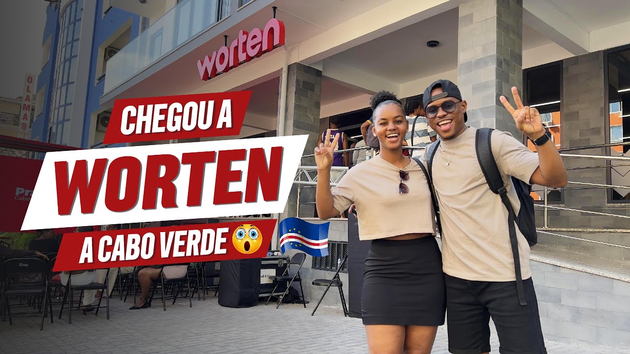 LOJA WORTEN EM CABO VERDE SURPREENDE!: VEJA O QUE ENCONTRAMOS!