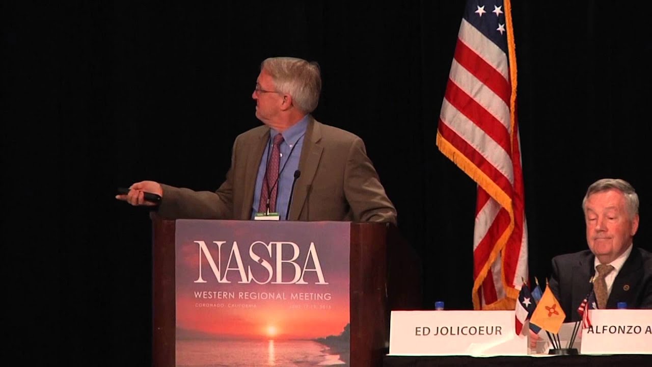 Summary of NASBA Education Research Projects (A Alexander, M Coe, M Fennema, J Ugrin)