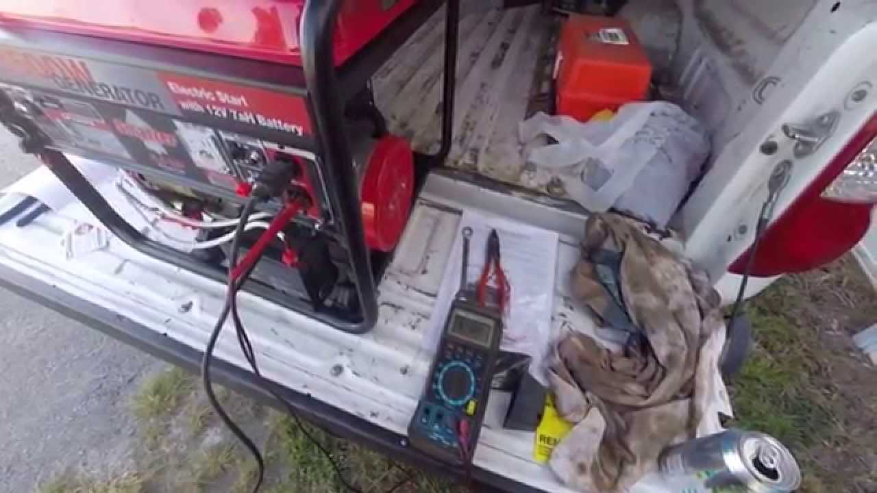 Smarter Tools STGP-3500EB 3500 watt Generator First Start and Review