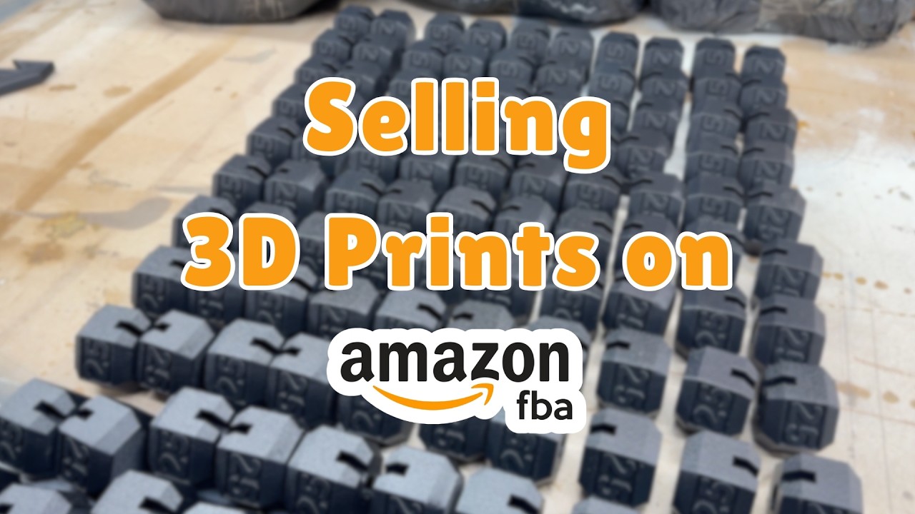 How I Pack & Ship my 3D Printed Products to Amazon FBA | Behind the Scenes in my small 3D Print Farm