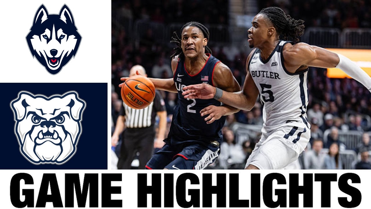 #6 UConn vs Butler Highlights | Men's Basketball | College Basketball 2026