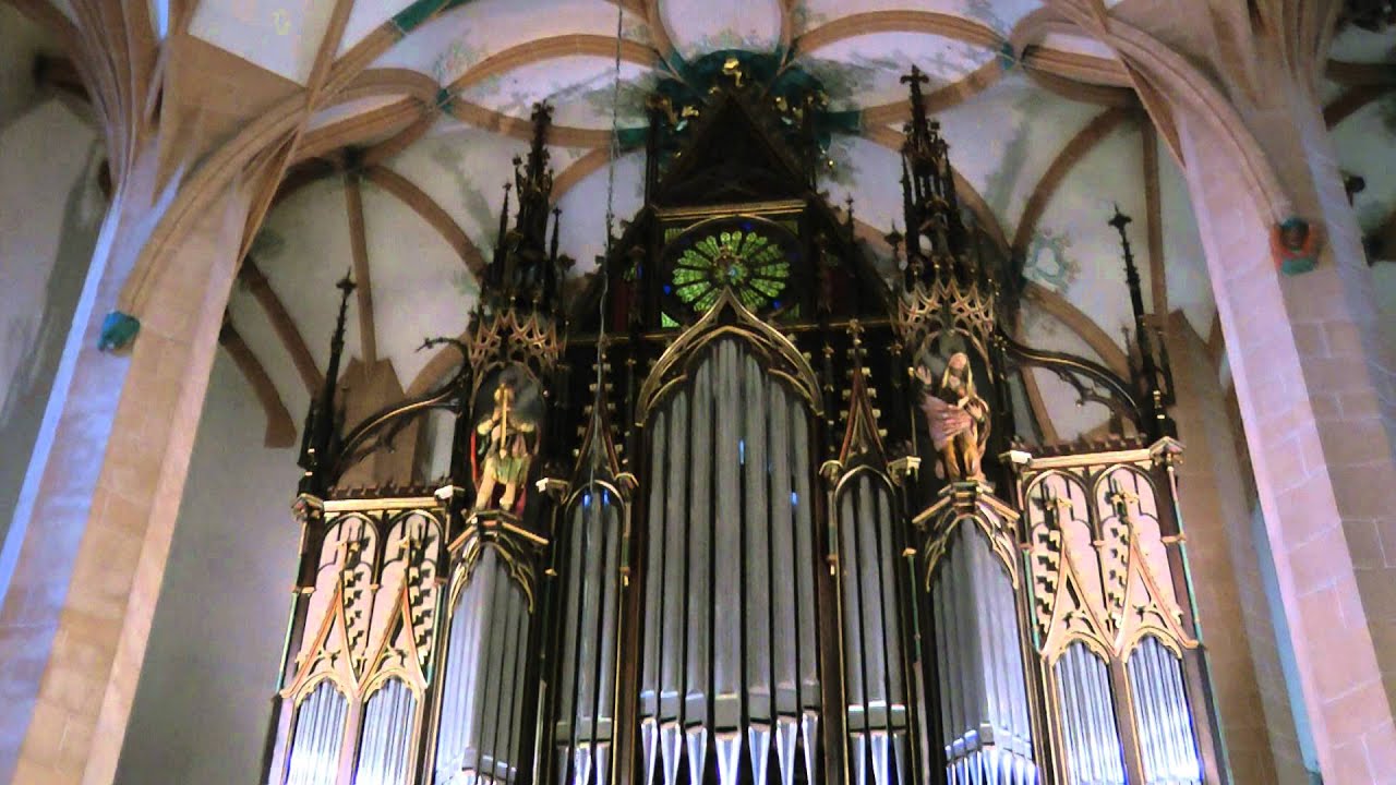 Orgelmusik in Annaberg Buchholz (St. Annenkirche)