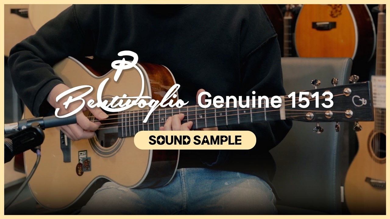 Bentivolio(벤티볼리오) Genuine1513 Sound Sample 저먼스프루스/마호가니 올솔리드