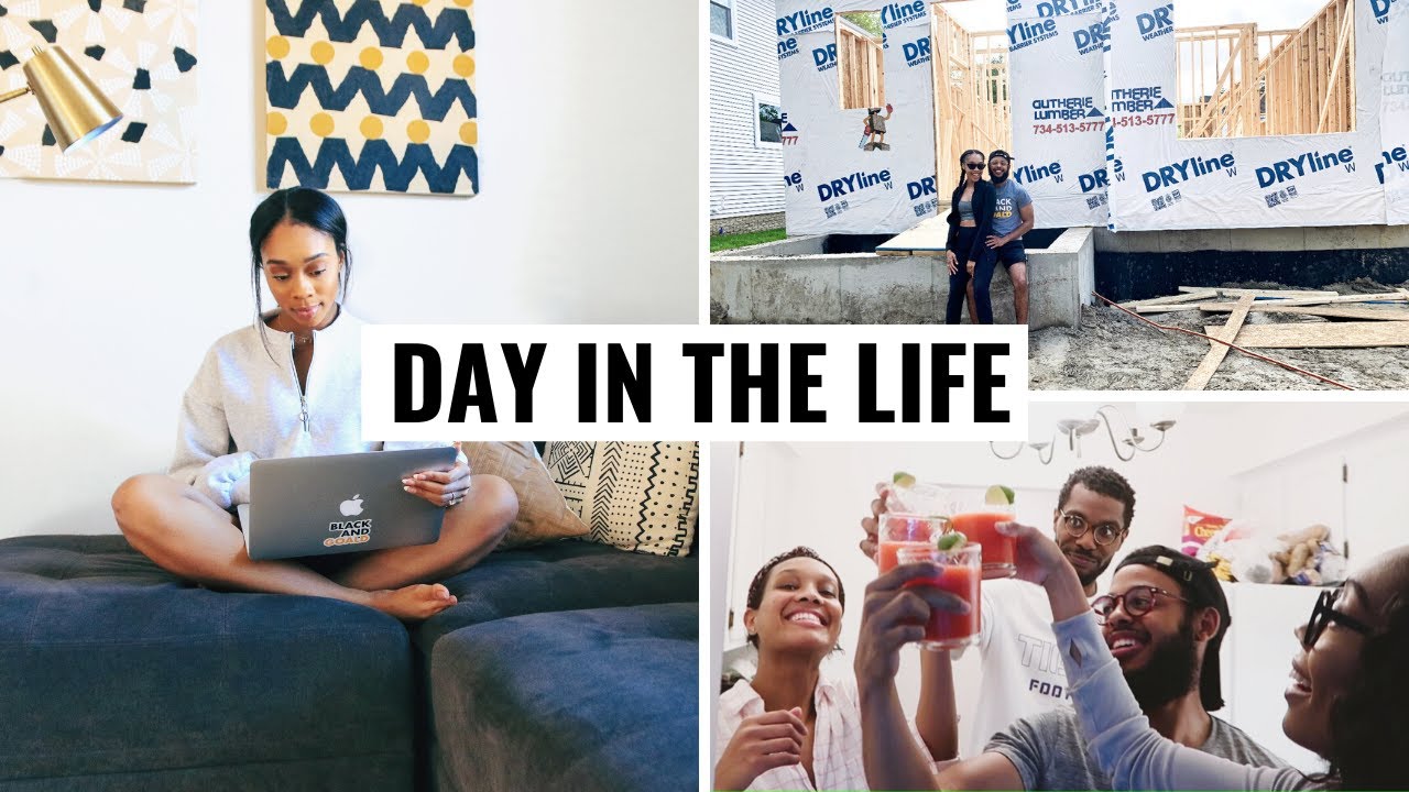 CHILL WORK DAY | Content Planning, Exciting Home Update, Fun Night In!