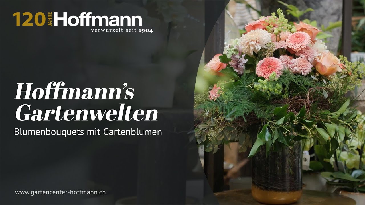 Hoffmanns Gartenwelten Folge 2   Blumenbouquets mit Gartenblumen